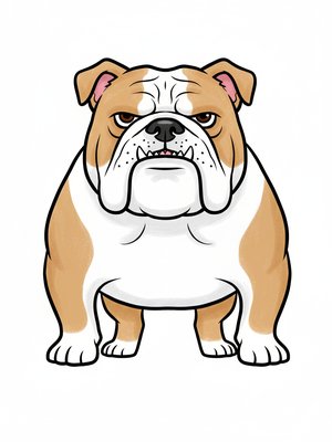Spike the Tough Bulldog