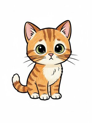 Whiskers the Shy Cat