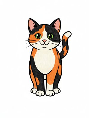 Patches the Playful Calico