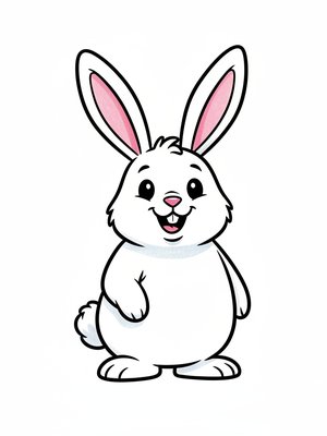 Rusty the Energetic Rabbit