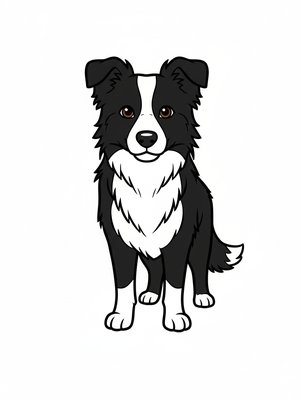Gizmo the Smart Border Collie