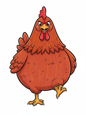 Cluck the Bossy Hen
