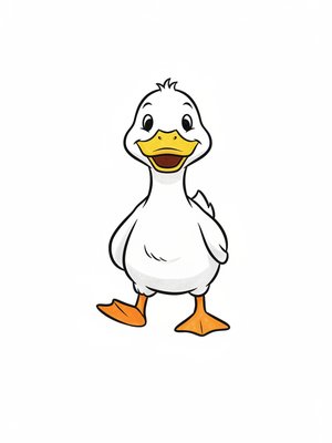 Ducky the Waddling Duck