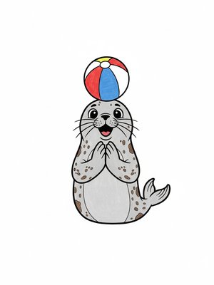 Giggles the Playful Seal