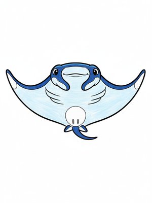 Splash the Manta Ray