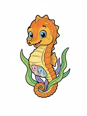 Squirt the Baby Seahorse