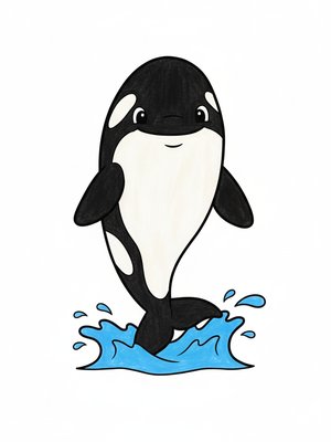 Pearl the Friendly Orca