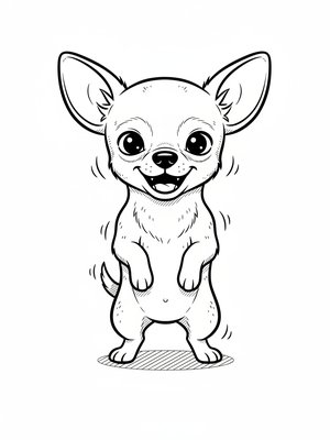 Tiny the Brave Chihuahua