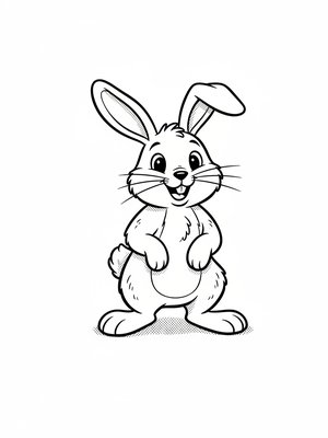 Rusty the Energetic Rabbit