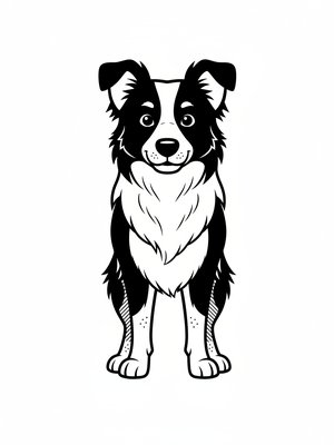 Gizmo the Smart Border Collie