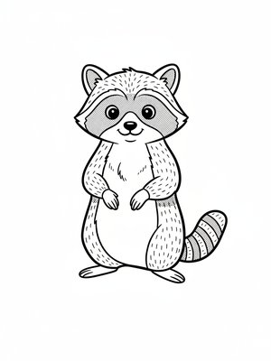 Bandit the Pet Raccoon