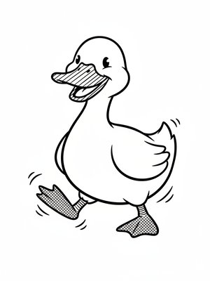 Ducky the Waddling Duck