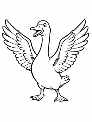 Honker the Guard Goose