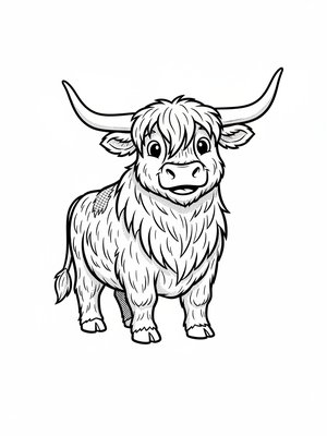 Angus the Highland Bull