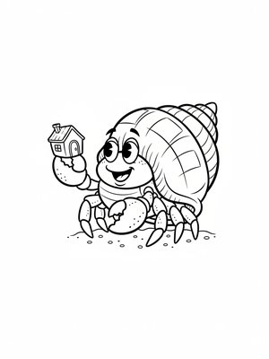 Pinchy the Hermit Crab