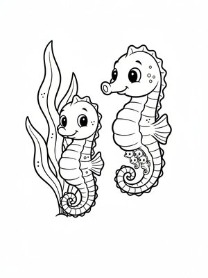 Squirt the Baby Seahorse