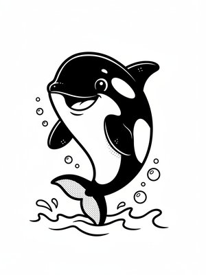 Pearl the Friendly Orca