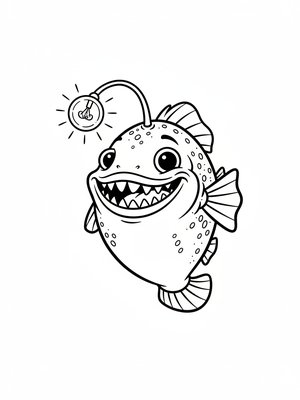 Glimmer the Anglerfish