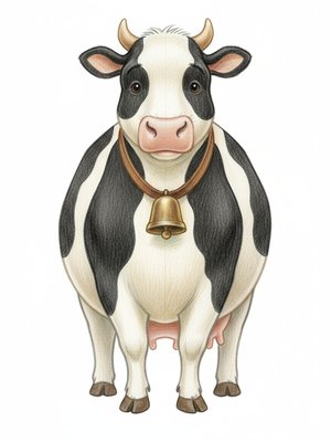 Bessie the Gentle Dairy Cow