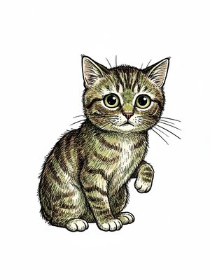 Whiskers the Shy Cat