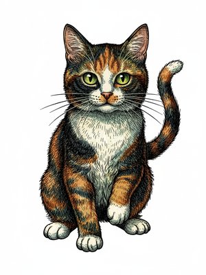 Patches the Playful Calico