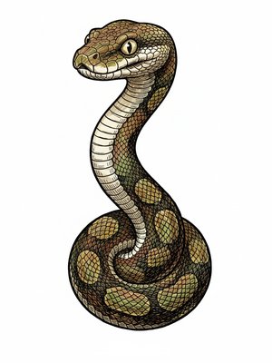 Scales the Ball Python