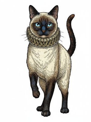 Cleo the Regal Siamese