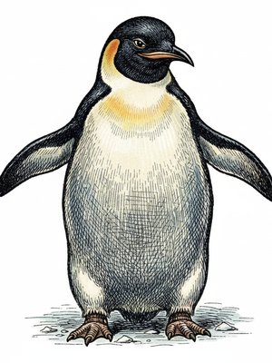 Waddles the Emperor Penguin