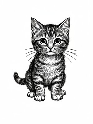 Whiskers the Shy Cat