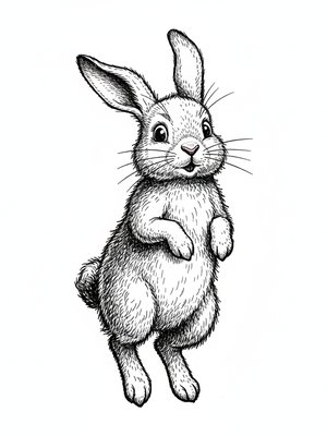 Rusty the Energetic Rabbit