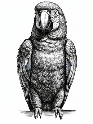 Captain the Chatty Parrot