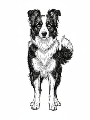 Gizmo the Smart Border Collie