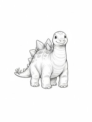 Spike the Stegosaurus