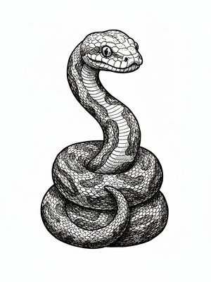 Marble the Ball Python