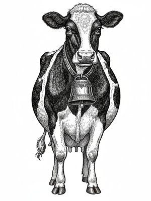 Bessie the Gentle Dairy Cow