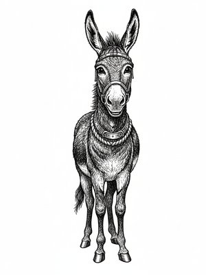 Daisy the Friendly Donkey