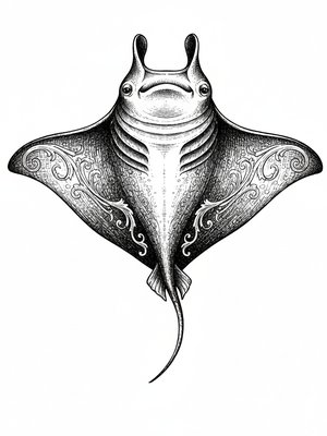 Splash the Manta Ray