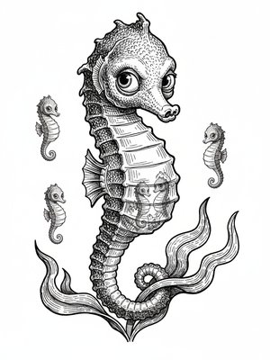 Squirt the Baby Seahorse