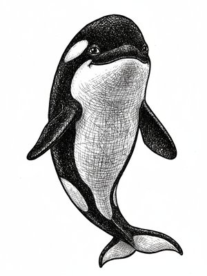 Pearl the Friendly Orca
