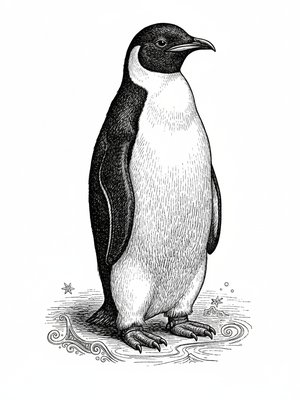 Waddles the Emperor Penguin