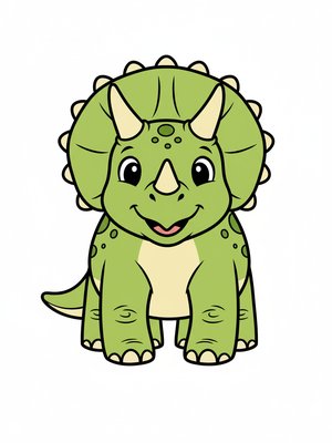 Trixie the Triceratops