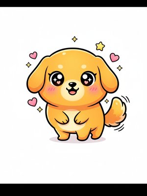 Max the Loyal Golden Retriever