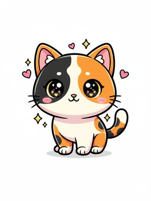 Patches the Playful Calico