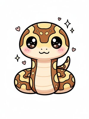 Scales the Ball Python