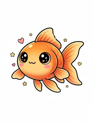 Bubbles the Fancy Goldfish