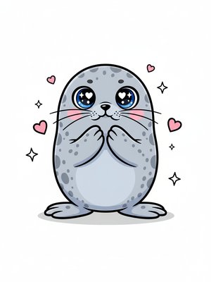 Giggles the Playful Seal