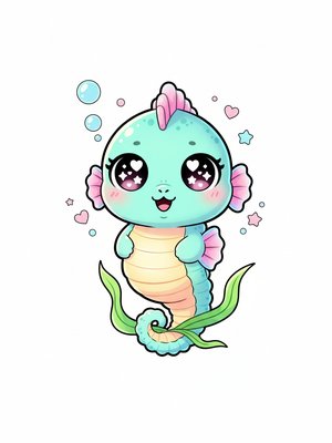 Squirt the Baby Seahorse