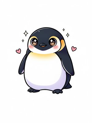 Waddles the Emperor Penguin