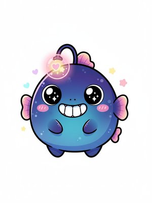 Glimmer the Anglerfish
