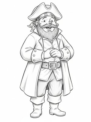 Captain Jolly the Friendly Pirate